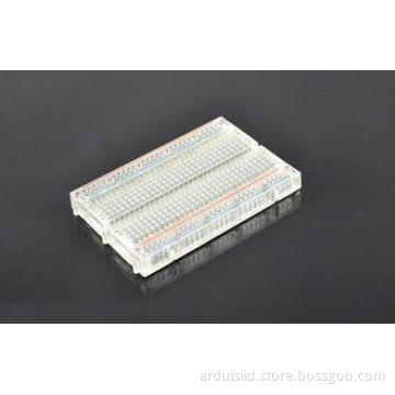 Transparent Arduino Breadboard , 400 Hole Solderless Bread